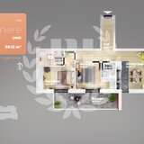 Piata Sudului, apartament 3 camere, 89.12 mp utili